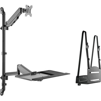 Suporte de parede Equip 650170 para monitores de 17-32 polegadas - 8kg - Ergonômico Suporte de parede Equip 650170 para monitores de 17-32 polegadas - 8kg - Ergonômico