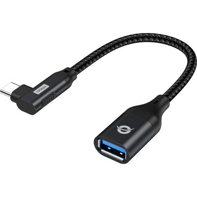 Conceptronic ABBY19B Convertidor de género USB-C a USB-A - Negro Conceptronic ABBY19B Convertidor de género USB-C a USB-A - Negro