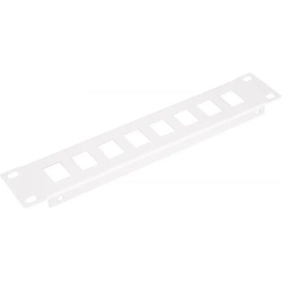 Equip EZKP-10-G Panel de conexiones Keystone de 10'', 8 puertos, 1U, gris Equip EZKP-10-G Panel de conexiones Keystone de 10'', 8 puertos, 1U, gris