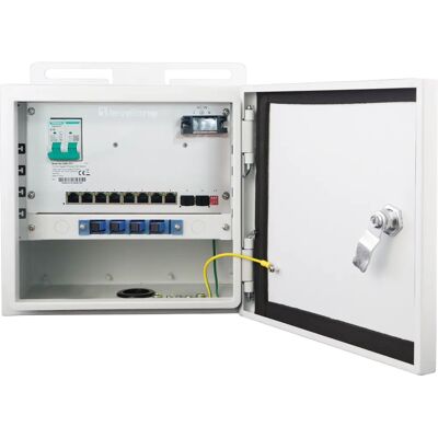 Commutateur réseau LevelOne OSW-1031 - 10 Ports, 8 PoE, Gigabit, Noir Commutateur réseau LevelOne OSW-1031 - 10 Ports, 8 PoE, Gigabit, Noir