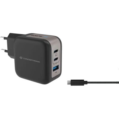Conceptronic ALTHEA17B Μαύρος Γρήγορος Φορτιστής - Συσκευή Κινητού Conceptronic ALTHEA17B Μαύρος Γρήγορος Φορτιστής - Συσκευή Κινητού