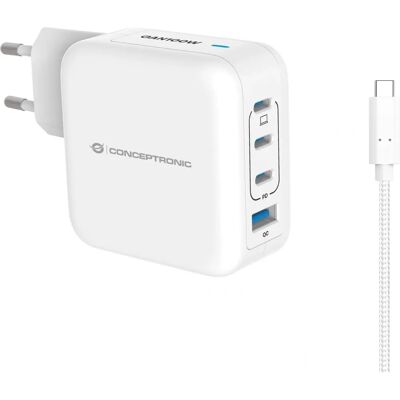 Conceptronic ALTHEA18W Chargeur Universel Blanc - Charge Rapide Conceptronic ALTHEA18W Chargeur Universel Blanc - Charge Rapide