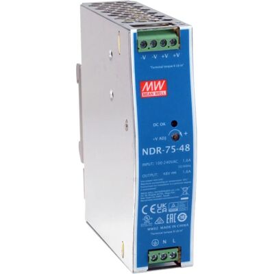 LevelOne POW-4822 Alimentation - 75W, 48VDC, Bleu/Argent - Publicité LevelOne POW-4822 Alimentation - 75W, 48VDC, Bleu/Argent - Publicité
