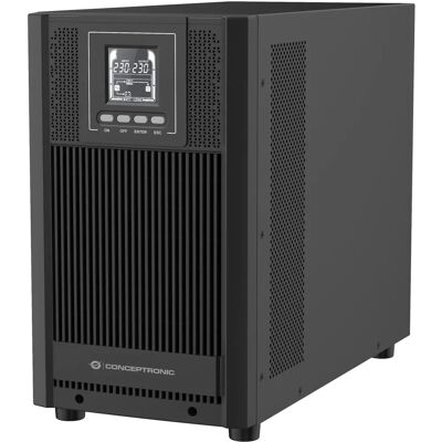 Conceptronic ZEUS52E3K USV Turm - 3kVA, 5 Steckdosen, USB, EPO Conceptronic ZEUS52E3K USV Turm - 3kVA, 5 Steckdosen, USB, EPO