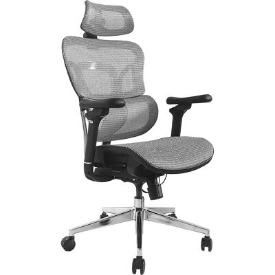 Equip 651050 Grauer Netzbürostuhl - office chair Equip 651050 Grauer Netzbürostuhl - office chair