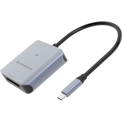 Lettore di Schede Conceptronic BIAN08G - CFexpress 2.0 Tipo B, Grigio, 2TB Lettore di Schede Conceptronic BIAN08G - CFexpress 2.0 Tipo B, Grigio, 2TB