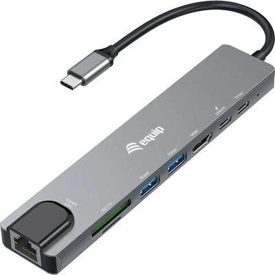 Equip 133497 USB Type-C Dock - Laptop Dockingstation Equip 133497 USB Type-C Dock - Laptop Dockingstation