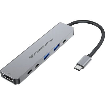 Conceptronic DONN33G Silber Laptop Dockingstation - Docking Station Conceptronic DONN33G Silber Laptop Dockingstation - Docking Station