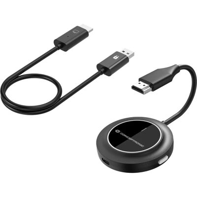Adaptador HDMI sem fio Conceptronic ATHERIC02B - Full HD, 30m Adaptador HDMI sem fio Conceptronic ATHERIC02B - Full HD, 30m