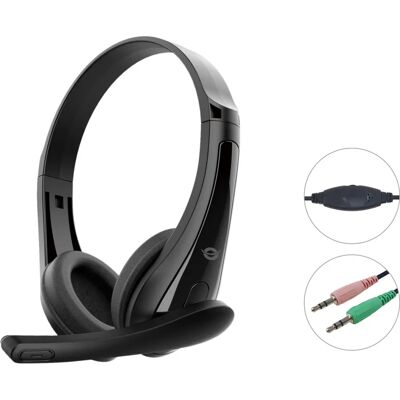 Conceptronic - POLONA06B3T - Noir - Casque Conceptronic - POLONA06B3T - Noir - Casque