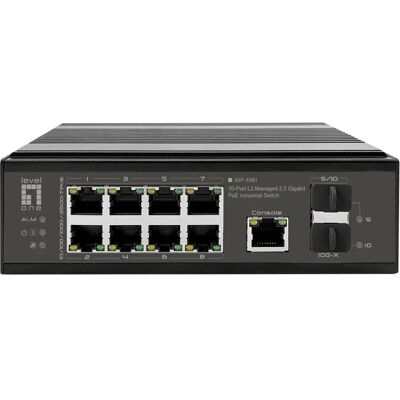 LevelOne - IGP-1091 - 2.5G Ethernet - PoE - Managed switch LevelOne - IGP-1091 - 2.5G Ethernet - PoE - Managed switch