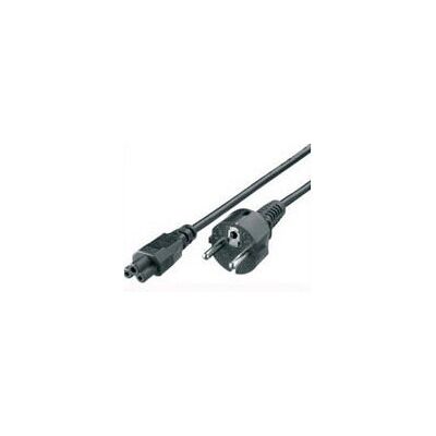 Equip 112150 Netzkabel - C5 auf Schuko 1,8m - Schwarz Equip 112150 Netzkabel - C5 auf Schuko 1,8m - Schwarz