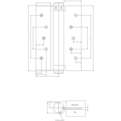 Fridavo Modèle 9 Charnière à Ressort Spiralé - Quincaillerie de Porte - Publicité Fridavo Modèle 9 Charnière à Ressort Spiralé - Quincaillerie de Porte - Publicité