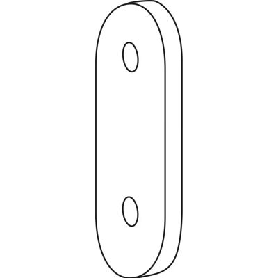 Hautau - ATRIUM HS Unterlegplatte für Riegelbolzen - 0.5 mm - Stahl verzinkt - Hinge Hautau - ATRIUM HS Unterlegplatte für Riegelbolzen - 0.5 mm - Stahl verzinkt - Hinge