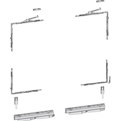 Hautau - ATRIUM HKS 200 Z/TWIN - rechts - 13 mm - 200 kg - Door hardware Hautau - ATRIUM HKS 200 Z/TWIN - rechts - 13 mm - 200 kg - Door hardware