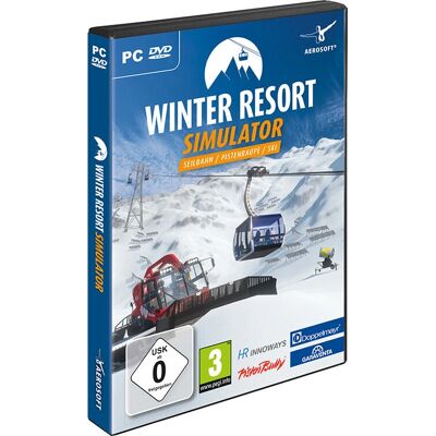 Aerosoft Winter Resort Simulator - Skifahren, Seilbahnen, Schneefahrzeuge - PC Aerosoft Winter Resort Simulator - Skifahren, Seilbahnen, Schneefahrzeuge - PC