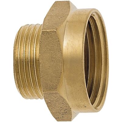 Cople roscado de latón Geka 3/4'' - Cople de latón Cople roscado de latón Geka 3/4'' - Cople de latón