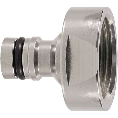 Geka Plus Raccordo Rubinetto G 1" Ottone Nickelato - Connettore Faucet Geka Plus Raccordo Rubinetto G 1" Ottone Nickelato - Connettore Faucet