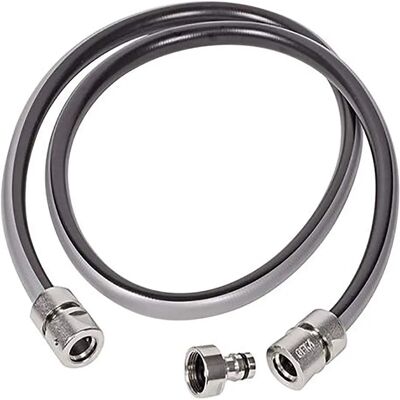 Geka Schlauchanschluss-Set - Messing vernickelt - 1,5m - Einfach zu montieren Geka Schlauchanschluss-Set - Messing vernickelt - 1,5m - Einfach zu montieren