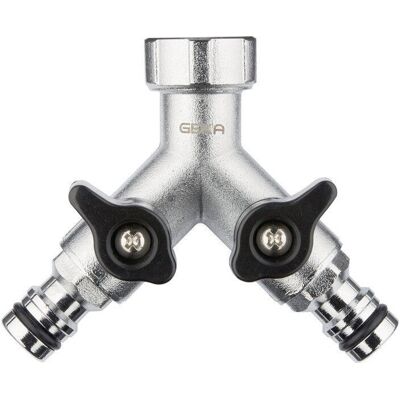 Geka Modell IG 3/4 ′′ Zweiwegeventil - Messing vernickelt Geka Modell IG 3/4 ′′ Zweiwegeventil - Messing vernickelt