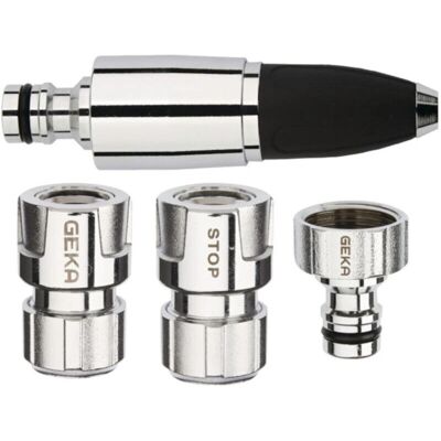 GEKA - Starterset - Chromed brass - 4-piece - Starter set GEKA - Starterset - Chromed brass - 4-piece - Starter set