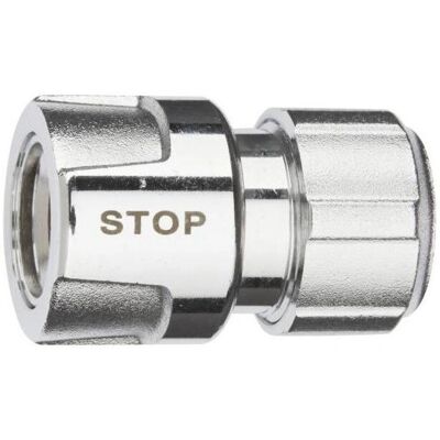 GEKA - Schlauchanschluss Stecksystem - verchromtes Messing GEKA - Schlauchanschluss Stecksystem - verchromtes Messing
