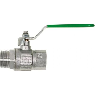 Válvula de agua potable Geka niquelada - 3/4" - Válvula de bola Válvula de agua potable Geka niquelada - 3/4" - Válvula de bola