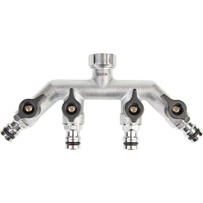 Válvula Geka G 3/4" de Cuatro Vías - Sistema de Conexión y Distribución Válvula Geka G 3/4" de Cuatro Vías - Sistema de Conexión y Distribución