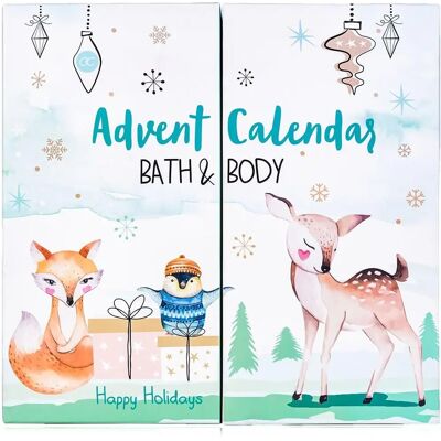 Accentra Model 6052464 - Adventní kalendář pro zimní péči o tělo Accentra Model 6052464 - Adventní kalendář pro zimní péči o tělo