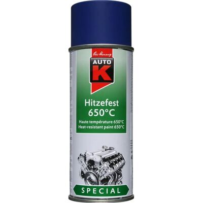 Kwasny - Auto-K Hitzefest - Bleu - 650°C - Spray résistant à la chaleur - Publicité Kwasny - Auto-K Hitzefest - Bleu - 650°C - Spray résistant à la chaleur - Publicité