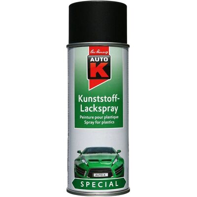 Peinture Plastique Auto-K Spéciale Séchage Rapide - 400ml - Publicité Peinture Plastique Auto-K Spéciale Séchage Rapide - 400ml - Publicité