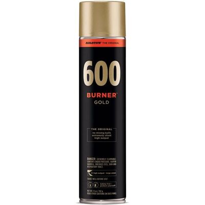 Molotow Burner Metallic Spray Can - Hochpigmentiert, 600 ml Molotow Burner Metallic Spray Can - Hochpigmentiert, 600 ml