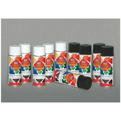 Peinture en spray blanche Hitcolor - Couverture rapide - Spray Paint - Publicité Peinture en spray blanche Hitcolor - Couverture rapide - Spray Paint - Publicité