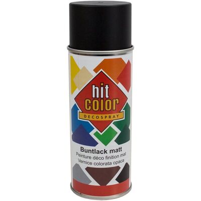 Peinture en spray noir mat RAL 9005 - Spray Paint - Publicité Peinture en spray noir mat RAL 9005 - Spray Paint - Publicité