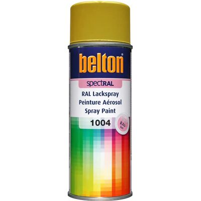 Kwasny SpectRAL 400ml RAL 1004 GOLDGELB - Peinture en spray - Publicité Kwasny SpectRAL 400ml RAL 1004 GOLDGELB - Peinture en spray - Publicité