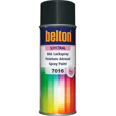 Belton Spectral RAL7016 Gris Anthracite Satiné - Spray Paint Belton Spectral RAL7016 Gris Anthracite Satiné - Spray Paint