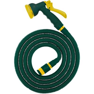 Steuber - Flexibler Gartenschlauch Platinum GREEN - 8 Funktionen - 8.3m - Garden Hose Steuber - Flexibler Gartenschlauch Platinum GREEN - 8 Funktionen - 8.3m - Garden Hose