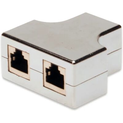 Digitus Marke Modell Abgeschirmter 2x RJ-45 auf 1x RJ-45 Ethernet Geschlechtsumwandler Digitus Marke Modell Abgeschirmter 2x RJ-45 auf 1x RJ-45 Ethernet Geschlechtsumwandler