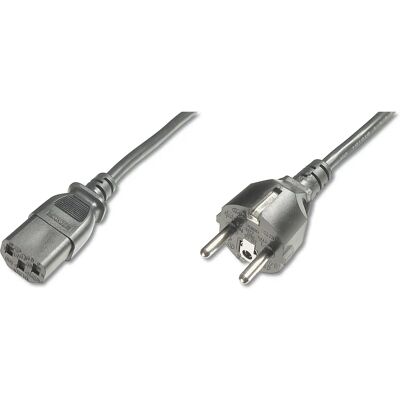 Digitus AK-440101-018-S Câble d'alimentation - IEC C13, CEE7/7 - 1.8m - Publicité Digitus AK-440101-018-S Câble d'alimentation - IEC C13, CEE7/7 - 1.8m - Publicité