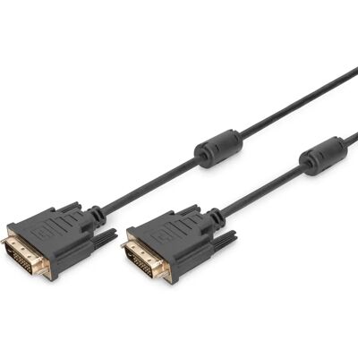 Digitus DVI-Kabel 2m Schwarz - DVI-Kabel Digitus DVI-Kabel 2m Schwarz - DVI-Kabel