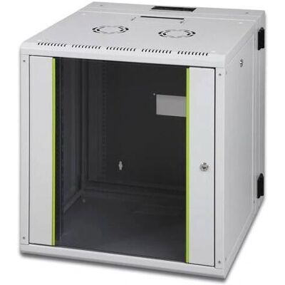 Armoire de rack Digitus DN-19 16U - Gris - Publicité Armoire de rack Digitus DN-19 16U - Gris - Publicité