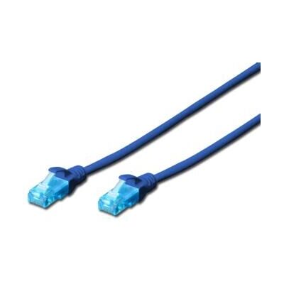 Mercodan Câble Réseau Cat5e UTP 20m - Bleu Mercodan Câble Réseau Cat5e UTP 20m - Bleu