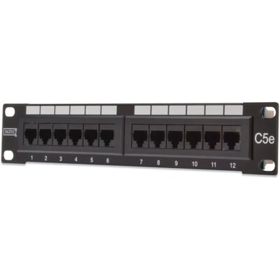 Digitus CAT 5e Patch Panel ungeschirmt 8-Port 1U Digitus CAT 5e Patch Panel ungeschirmt 8-Port 1U