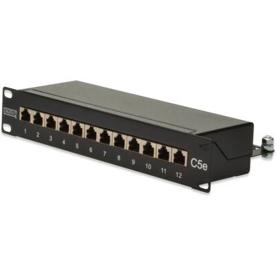 Digitus Marke DN-91512S 8-Port Cat 5e Patch Panel - Patchpanel Digitus Marke DN-91512S 8-Port Cat 5e Patch Panel - Patchpanel