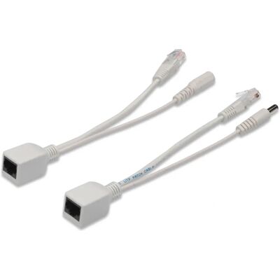 Adaptateur PoE Blanc Digitus - Power Over Ethernet - Kit de câbles - Modèle DN-95001 - Publicité Adaptateur PoE Blanc Digitus - Power Over Ethernet - Kit de câbles - Modèle DN-95001 - Publicité
