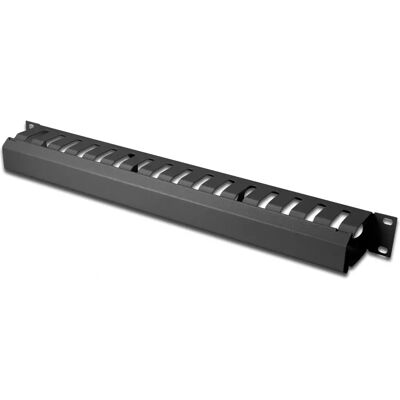 Digitus Professional DN-97616 Rack Kabelmanagement Panel - 1U Schwarz Digitus Professional DN-97616 Rack Kabelmanagement Panel - 1U Schwarz