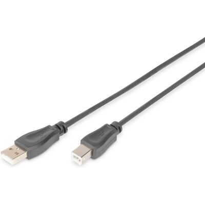 Digitus AK-300105-050-S USB-Kabel - 5 m USB 2.0 Schwarz Digitus AK-300105-050-S USB-Kabel - 5 m USB 2.0 Schwarz