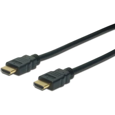 Digitus HDMI High Speed Ethernet Cable - 1m Black Digitus HDMI High Speed Ethernet Cable - 1m Black