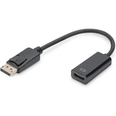 Digitus DB-340400-001-S Video Kabeladapter - HDMI Typ A - 0,15 m - Svart Digitus DB-340400-001-S Video Kabeladapter - HDMI Typ A - 0,15 m - Svart
