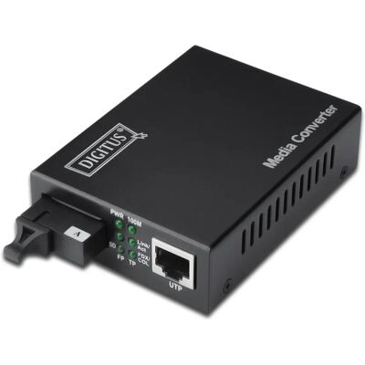 Digitus DN-82022 Network Media Converter - Single-Mode Fiber Digitus DN-82022 Network Media Converter - Single-Mode Fiber